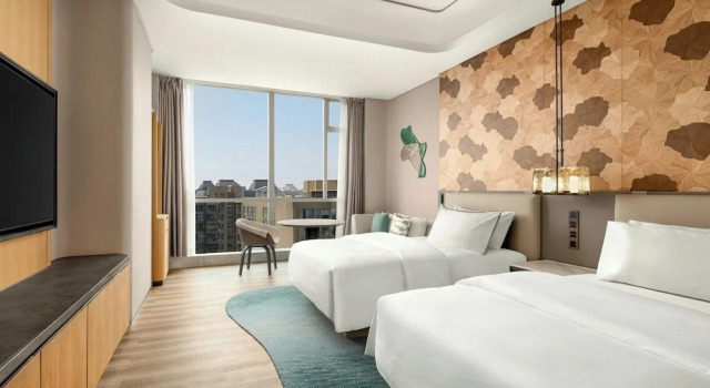 Четырёхместный номер Standard с видом на город The Westin Changsha