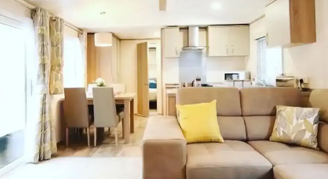 Номер Standard Coopers Beach 3-bed Caravan, Sleeps 8 & Pets Ok