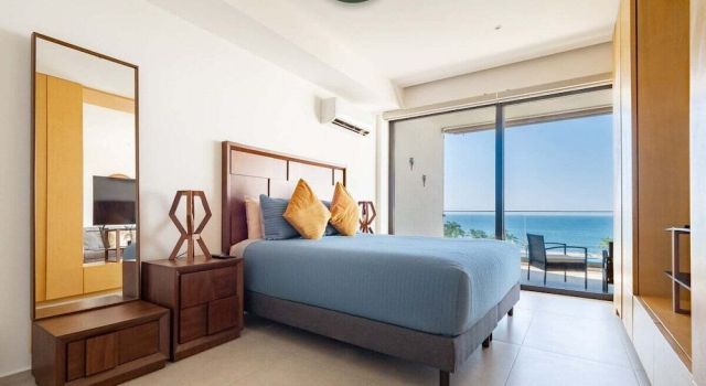 Oceanview 1 BR Condo - Private Beach - Pools, Boek Hotel Bucerías 