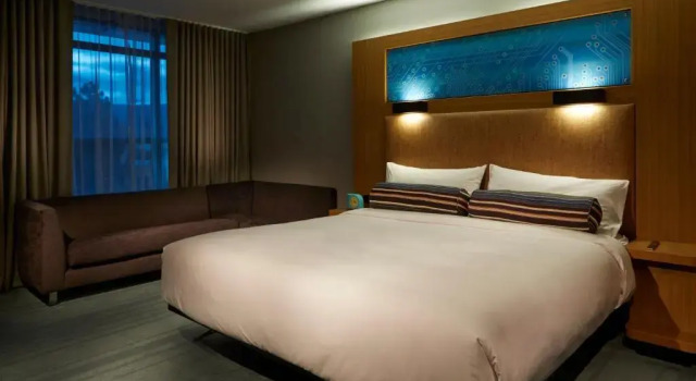 Двухместный люкс Aloft by Marriott Cupertino