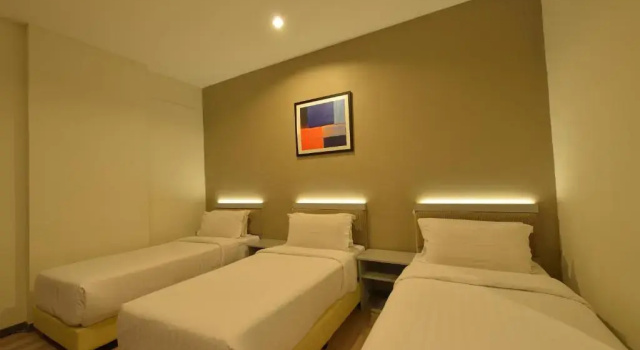 Lüks üç kişilik oda Abell Hotel