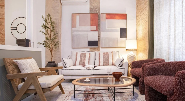 Апартаменты Cozy 3BD Duplex in Seville Center Gran Poder II