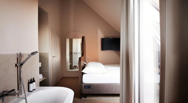 Люкс с балконом Boutique Hotel das Salz