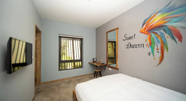 Двухместный номер Deluxe 9Station Hostel & Bar Phu Quoc