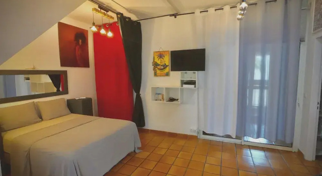 Studio in La Saline-les-bains, With Wonderful sea View, Furnished Balcony and Wifi