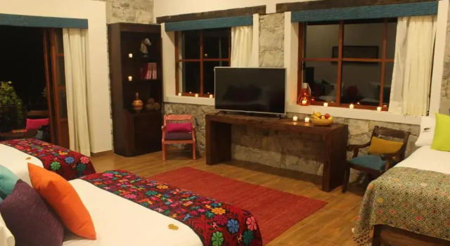 Люкс Deluxe Hotel Boutique La Casona de Don Porfirio