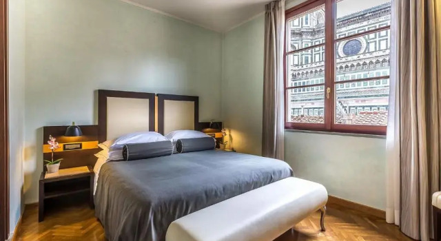 Двухместный номер Standard с красивым видом из окна Hotel Duomo Firenze