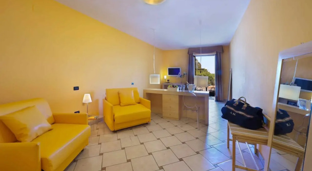 Номер Comfort с частичным видом на море Hotel Rivage
