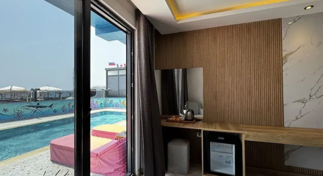 Номер Deluxe hawaii beach resort otel