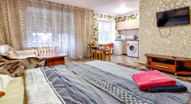 424 Apartamenty v Zolotom kvadrate v tsentre Otlichno podhodjat dlja komandirovannyh i turistov, Boek Appartement Alma-Ata Kazachstan, in de buurt van Abay Metro Station