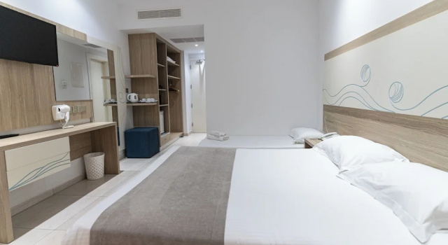 Номер Superior с видом на внутреннюю территорию Stamatia Hotel