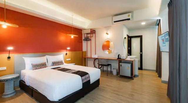Номер Deluxe Luck Thai Hotel
