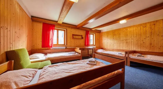 Четырёхместный номер Economy Horský hotel Žižkova bouda