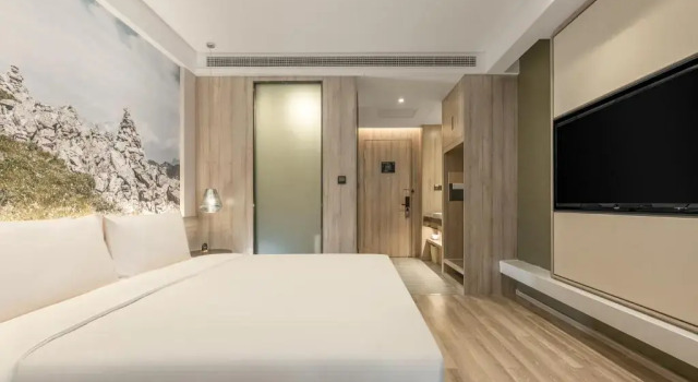 Одноместный номер Standard Atour Hotel Baoji Gaoxin South High-speed Railway Station Xingzheng Avenue