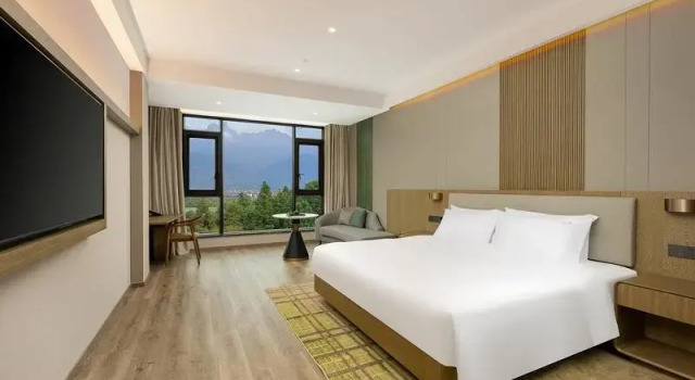 Двухместный номер Premium с красивым видом из окна Holiday Inn Jiuhua Mountain Hot Spring by IHG