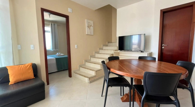 SAN GIACOMO RESIDENCE I Apartamentos e coberturas dúplex para até 10 pessoas TEMPORADA amigos, famílias e empresas IMÓVEIS climatizados, COZINHA COMPLETA, smart tv e 100MB, COND tranquilo, CHURRASQUEIRA, playground, GARAGEM, próx PRAIA e PARQUE AQUÁTICO