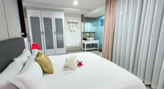 Люкс Lushan Xiangquanju • Luyin Hot Spring Homestay