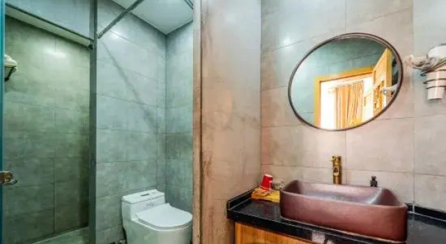Люкс с 2 комнатами с видом на внутренний двор Xian Simple Palace
