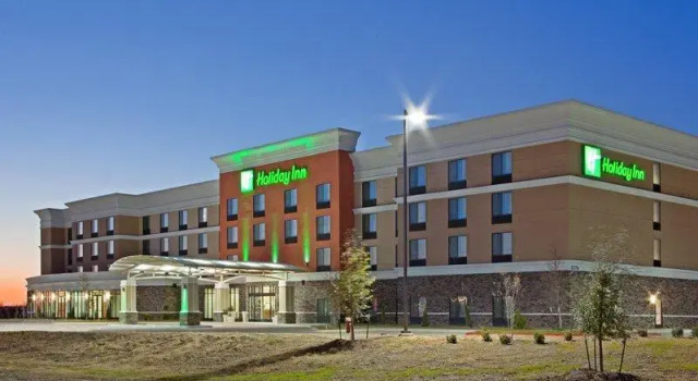 Кровать в общем номере Holiday Inn Austin North by IHG