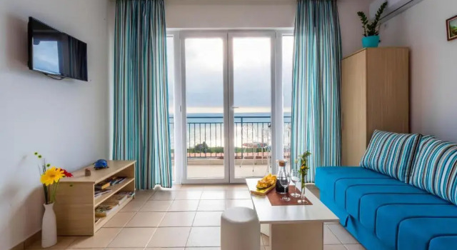 Апартаменты c 1 комнатой с видом на море Blue Mediterranean Apartments