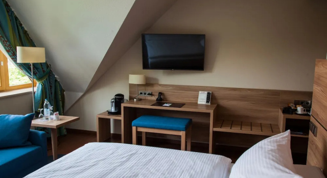 1 yatak odası Yönetici çift kişilik oda Hotel Kastanienhof