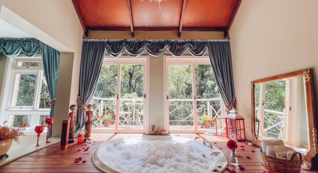 Двухместный люкс Bordeaux Le Boutique Hotel Gramado - Exclusivo para Casais