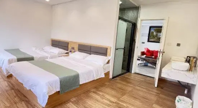 Люкс с 2 комнатами Shenzhen Shanyu Haijing Homestay
