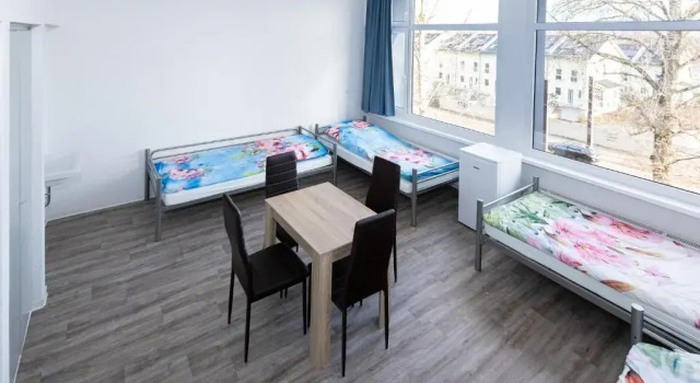 Кровать в общем номере NeoHostel