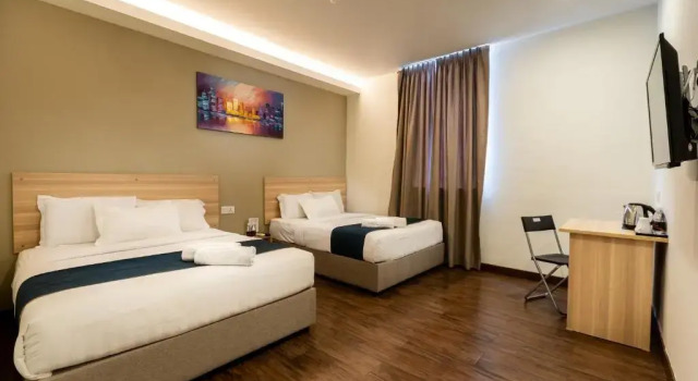 Семейный номер Deluxe Orange Hotel Kota Kemuning @ Shah Alam