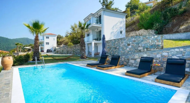 Kefi Luxury Villas, Забронировать Отель Отели острова Тасоса с завтраком, Завтраки