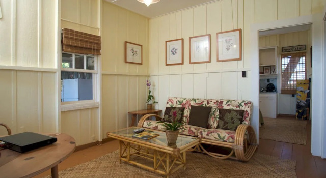 The Pali Cottage, Забронировать Дом для отпуска Каньон Ваймеа Кауаи, рядом с Государственный исторический заповедник Елизаветинской крепости