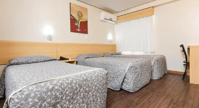 Одноместный номер Standard с красивым видом из окна Hotel Express Terminal Tur - Rodoviária Porto Alegre