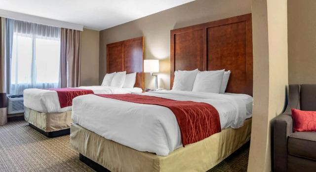 Четырёхместный люкс Comfort Inn & Suites Leeds I-20