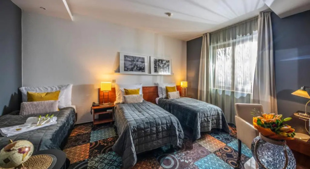Трёхместный номер Standard Budapest Airport Hotel Stáció Wellness & Konferencia