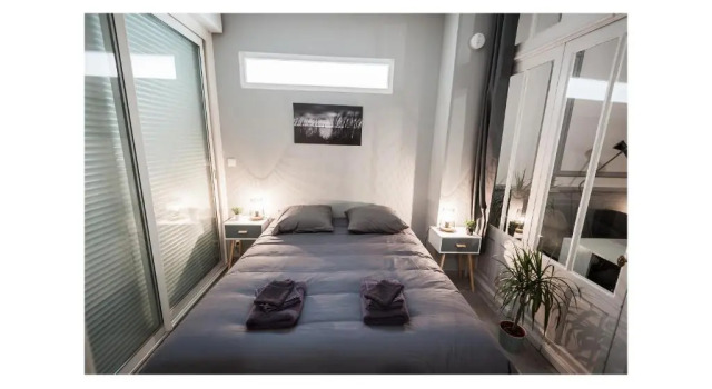 La Suite T2 40m2 avec terrasse 1ch-4pers Appart Hotel Poitiers, Rezervasyon Otel Poitiers 