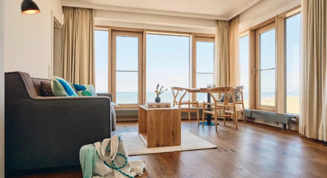 Люкс с видом на море Hotel Haus am Meer
