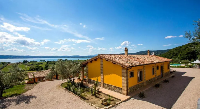 Апартаменты Agriturismo Parco di Canuleio - con vista sul Lago