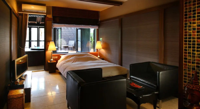 Номер Standard с балконом Hakone Fontaine Bleau Sengokutei
