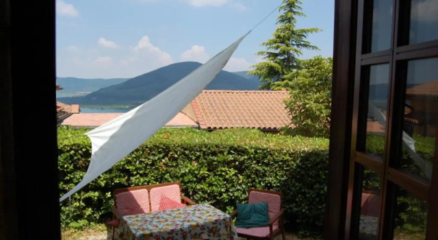 Апартаменты c 1 комнатой с видом на бассейн Villa la Paiola - Lago di Vico