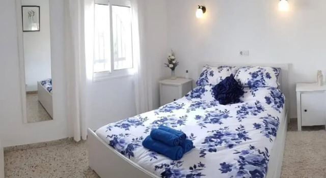 Fabulous refurbished apartment above private villa