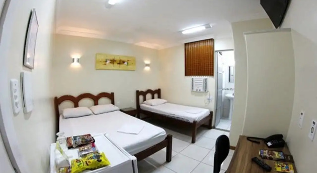 Трёхместный номер Standard Hotel Belem Fortaleza