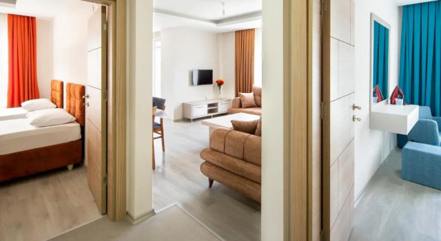 Апартаменты с 2 комнатами Sitti Apart Hotel