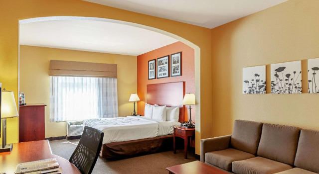 Люкс c 1 комнатой Sleep Inn & Suites Tyler South
