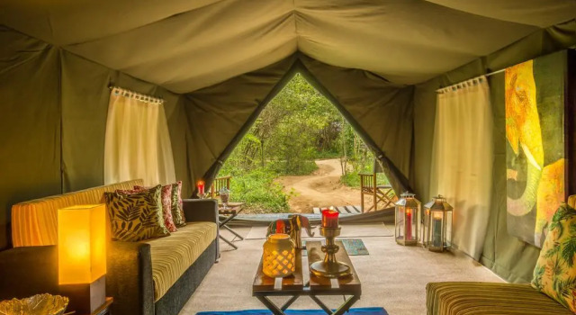 Ruhunu Safari Mobile Tented Camping Yala, Забронировать Кемпинг Кемпинги и глэмпинги Тиссамахарама, Кемпинг