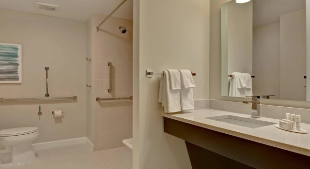 Четырёхместный люкс c 1 комнатой TownePlace Suites by Marriott Panama City Beach Pier Park