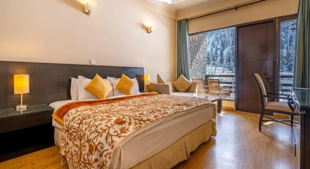 Номер Deluxe с балконом и с видом на горы Heevan Villas Sonamarg