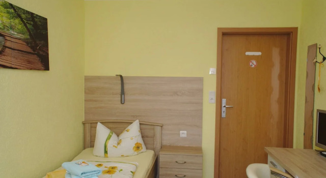 Standard simple chambre Vue jardin Pension Andrea