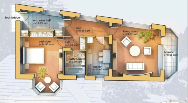 6 Apartments, Забронировать Апартаменты/квартира Апартаменты Предял, рядом с Clabucet Sosire 1, Апартаменты/квартира