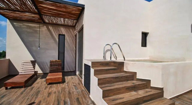 Phimai gardens PH3 - 2 bdr piscina privada y vistas, Rezerwuj Hotel Hotele w Quintana Roo z parkingiem, Parking