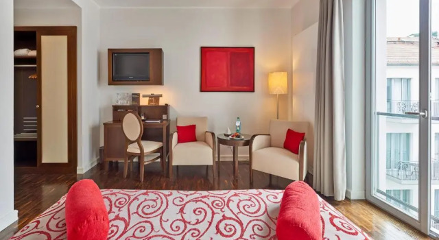 Двухместный номер Deluxe Hotel Elbresidenz an der Therme